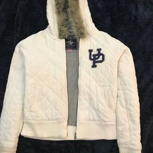 Super warm coat from pink